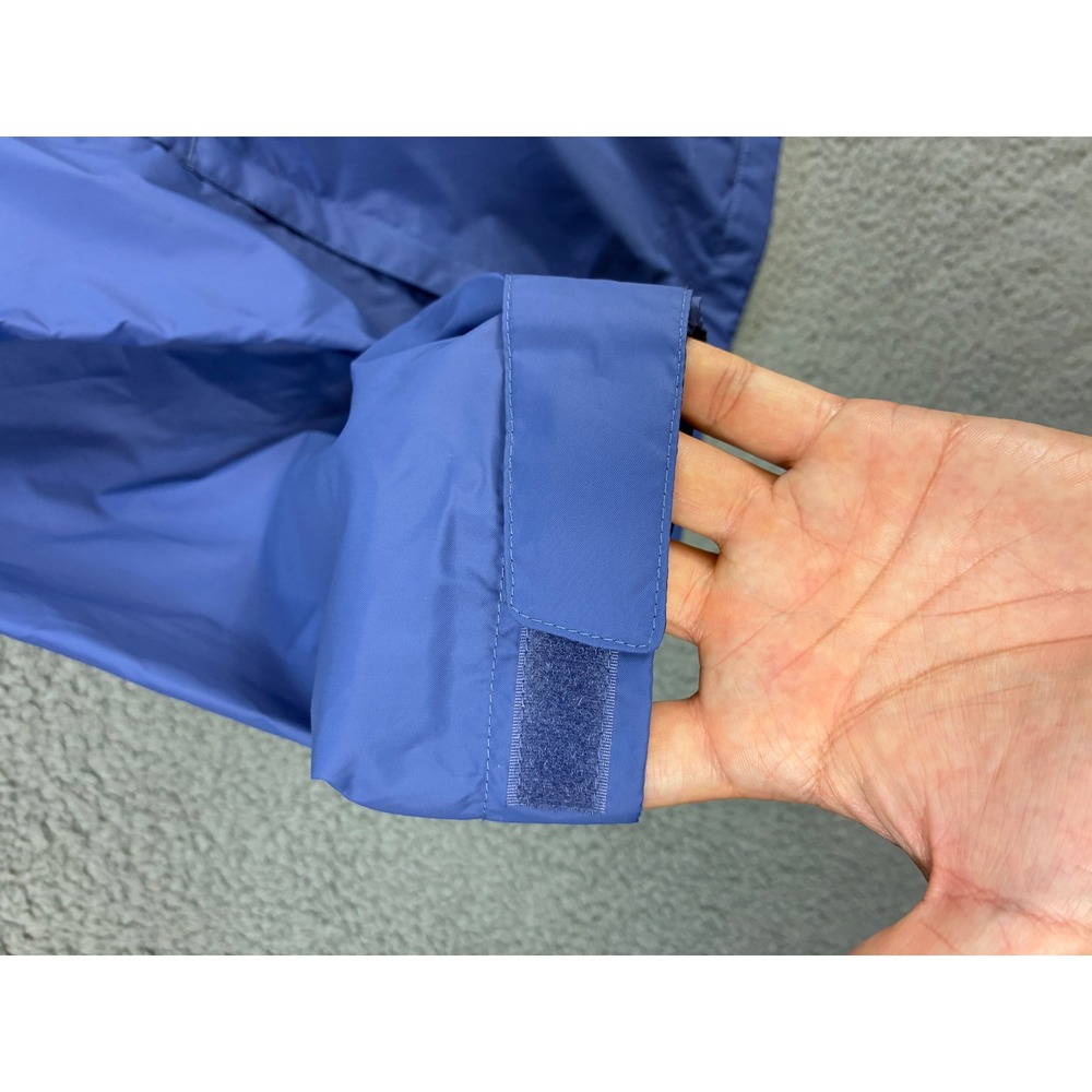 Columbia Full Zip Windbreaker Jacket Womens XL Blue Outdoor Hiking Lightweight - Picture 4 of 12